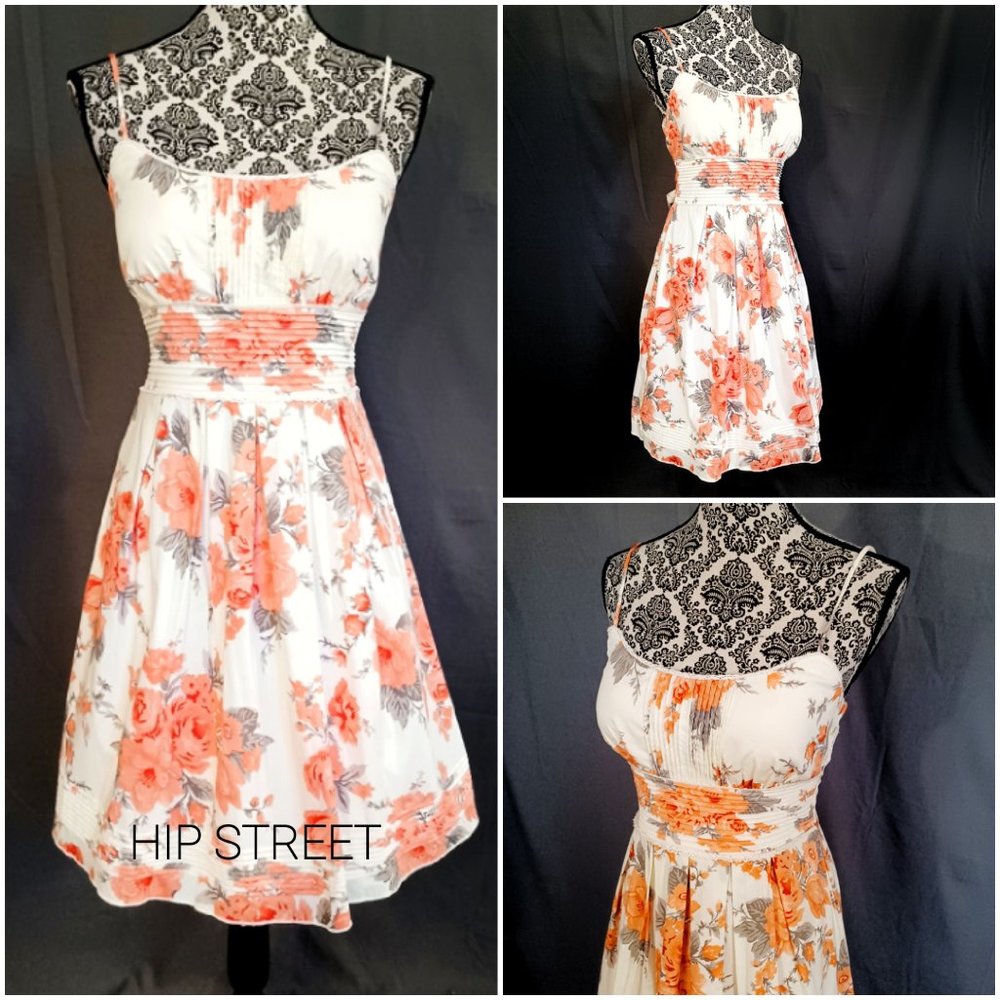 SPEECHLESS Spaghetti Strap Pintuck Floral Sundress 11